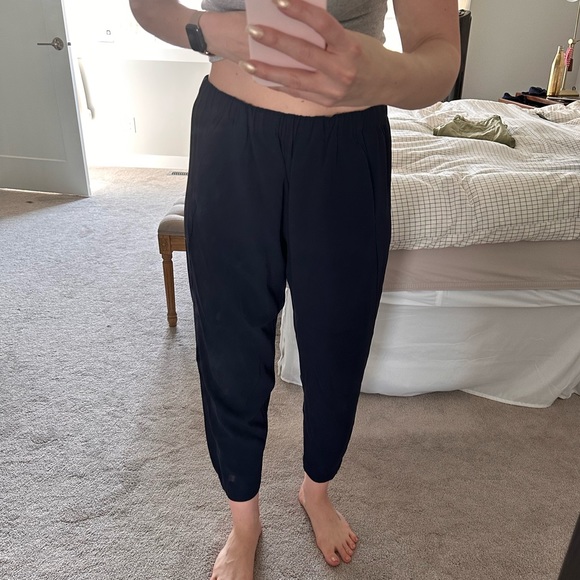 Navy Babaton Cohen Pant - Picture 3 of 9